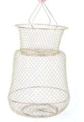 Captain Tel Livar Balık Sepeti 12mm Göz Standart - 25X35 CM