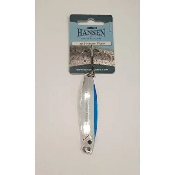 Hansen Pilgrim 7.8cm 18g Kaşık Silver/Blue Silver Blue