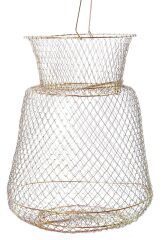 Captain Tel Livar Balık Sepeti 12mm Göz Standart - 30X38 CM