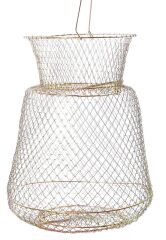 Captain Tel Livar Balık Sepeti 12mm Göz Standart - 30X38 CM