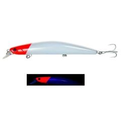 Fujin Z-Bass Minnow 125F 21gr Maket Balık #163 UV Red Head